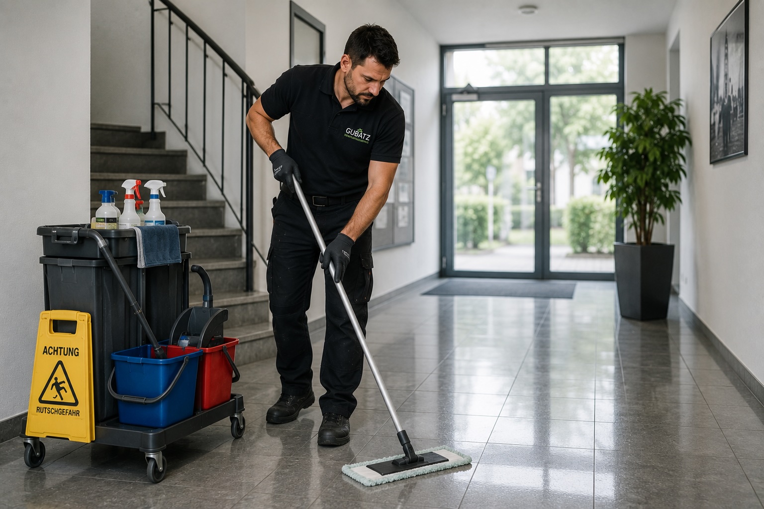 Professionelle Reinigung und Pflege von Gebäuden und Objekten