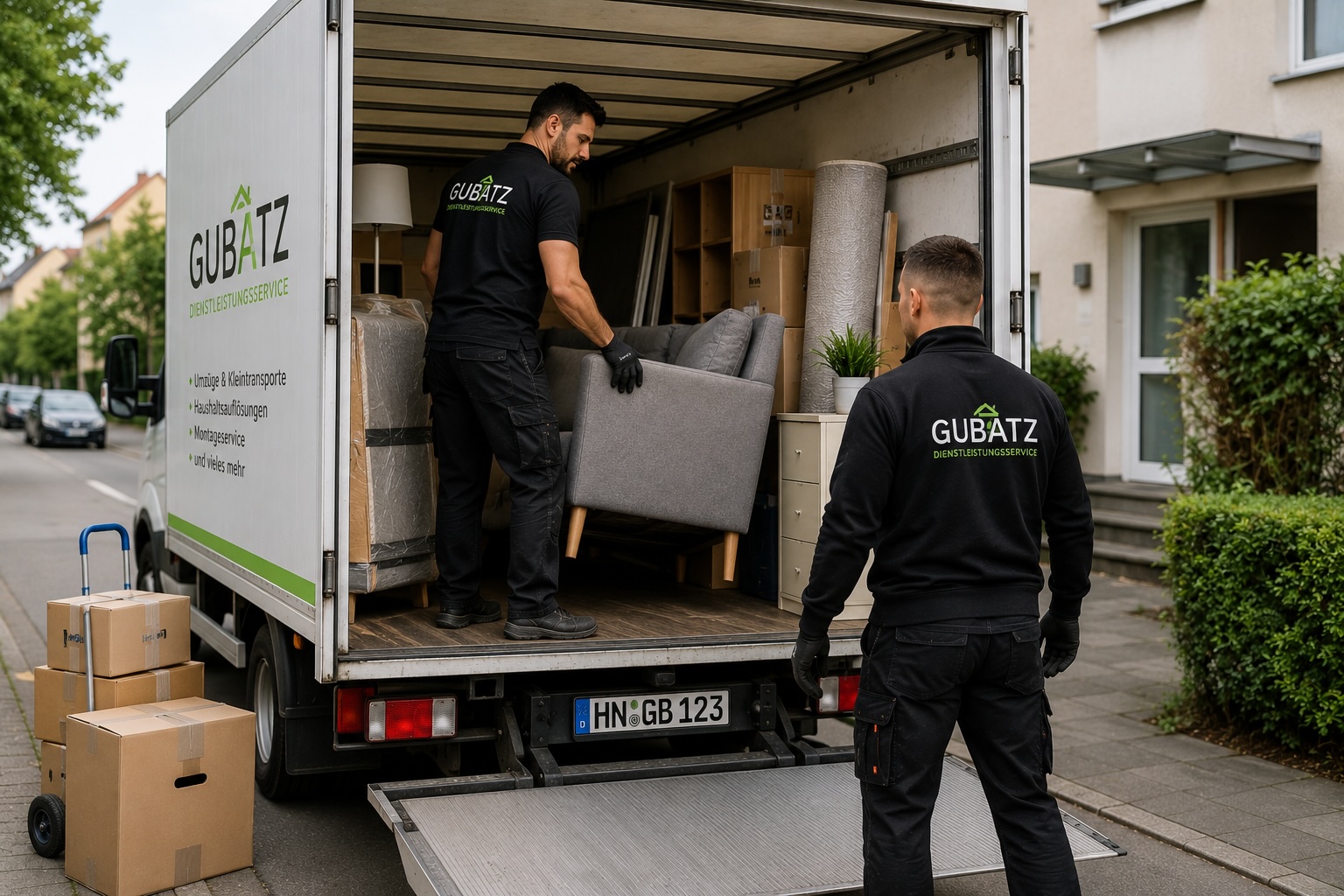 Umzüge und Kleintransporte mit Transporter