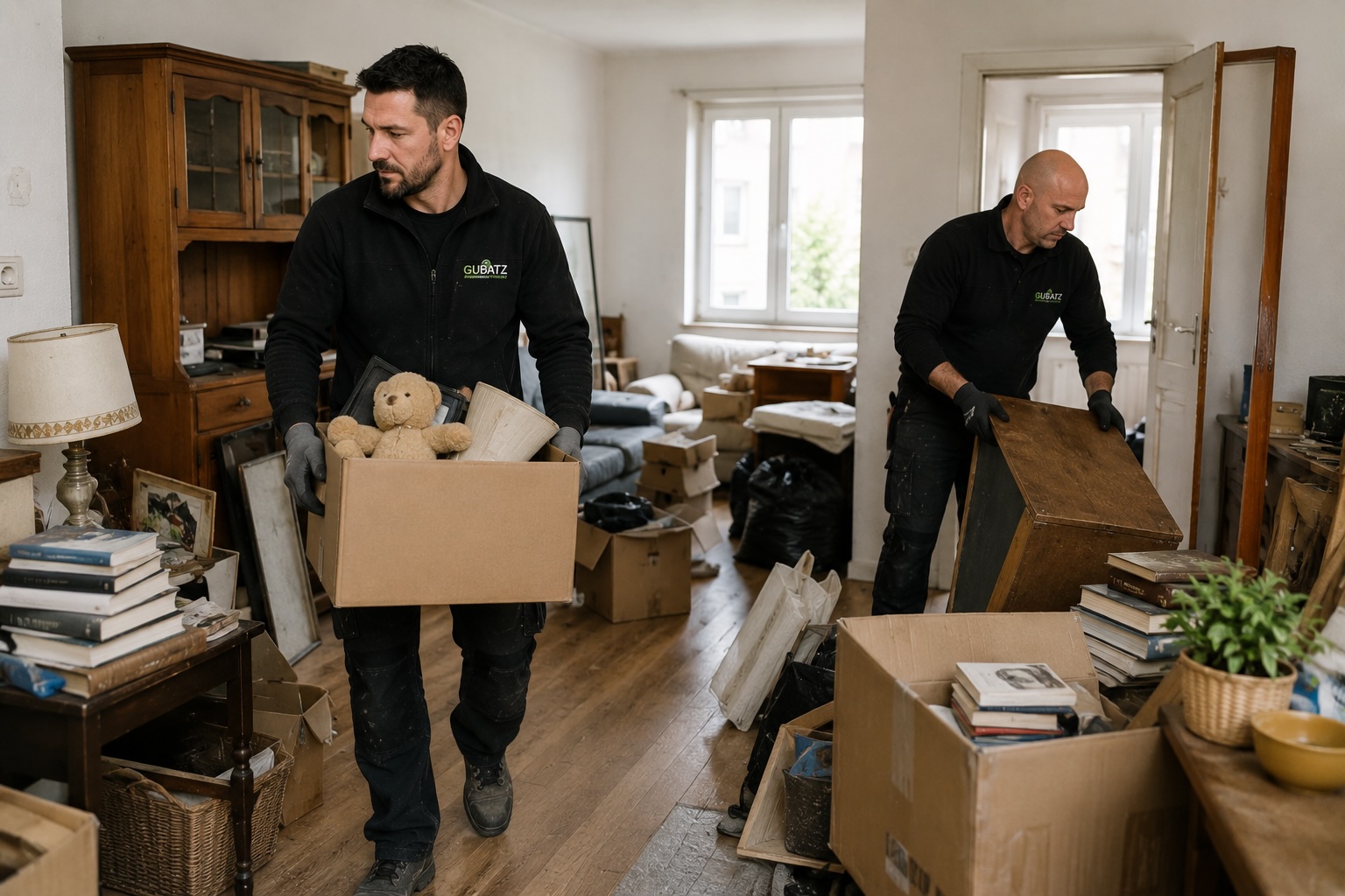 Wohnungsauflösung und Entrümpelung mit besenreiner Übergabe